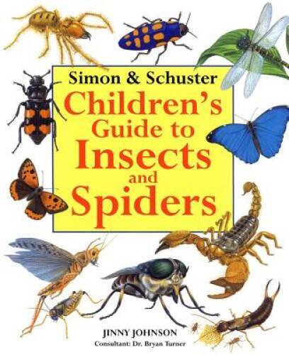 Simon & Schuster Children’s Guide to Insects and Spiders – Hardcover – GOOD