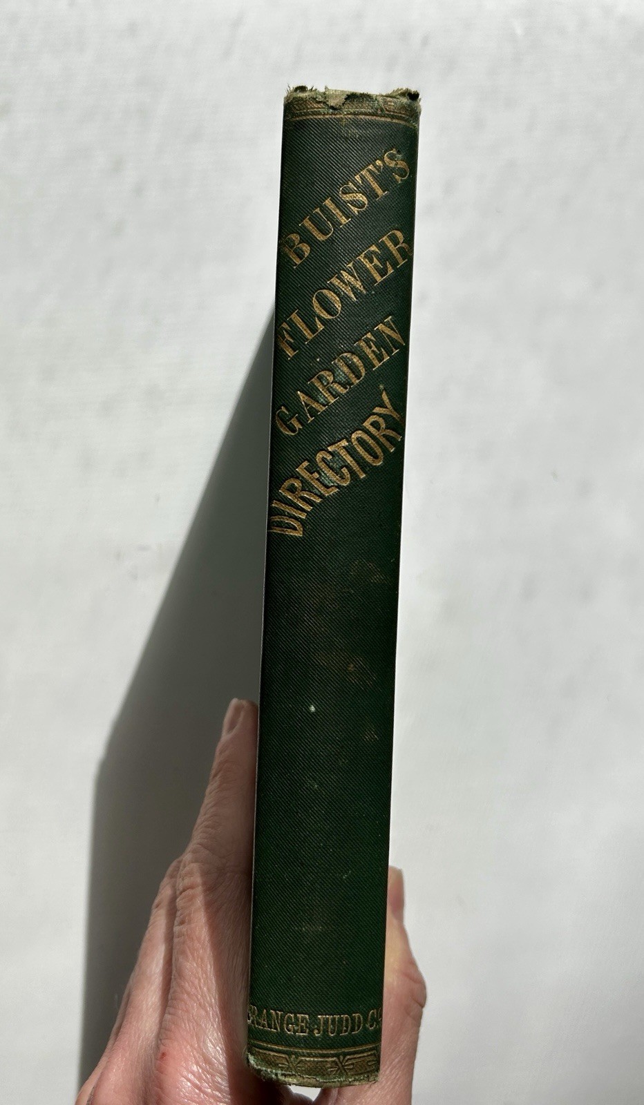American Flower-Garden Directory Robert Buist 1854 Antique Gardening Book
