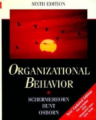 Organizational Behavior, 32 Pages Update (Wiley Series in Management) Schermerh