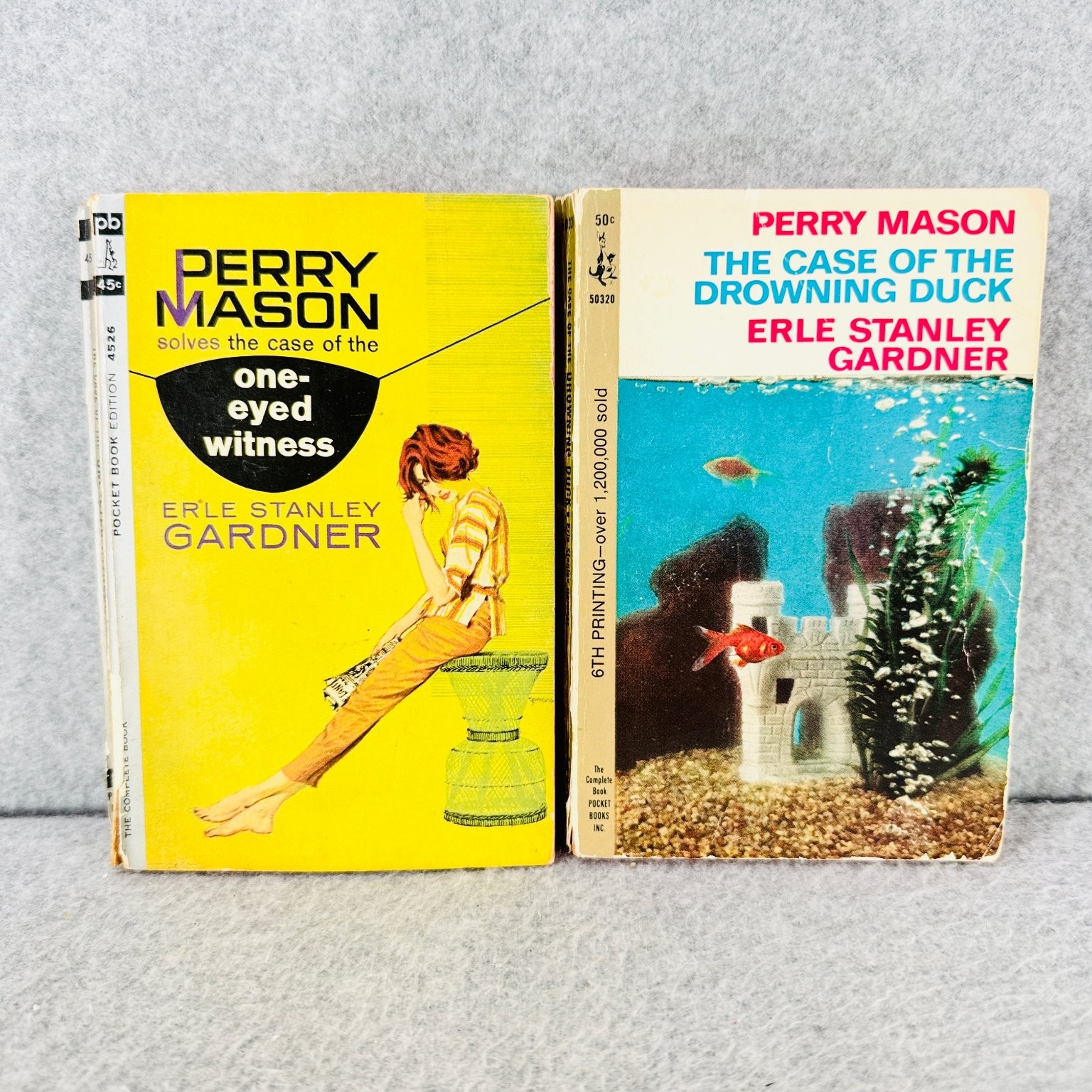 Perry Mason Mystery Lot of 17 Erle Stanley Gardner Pocket Books Vintage Fiction