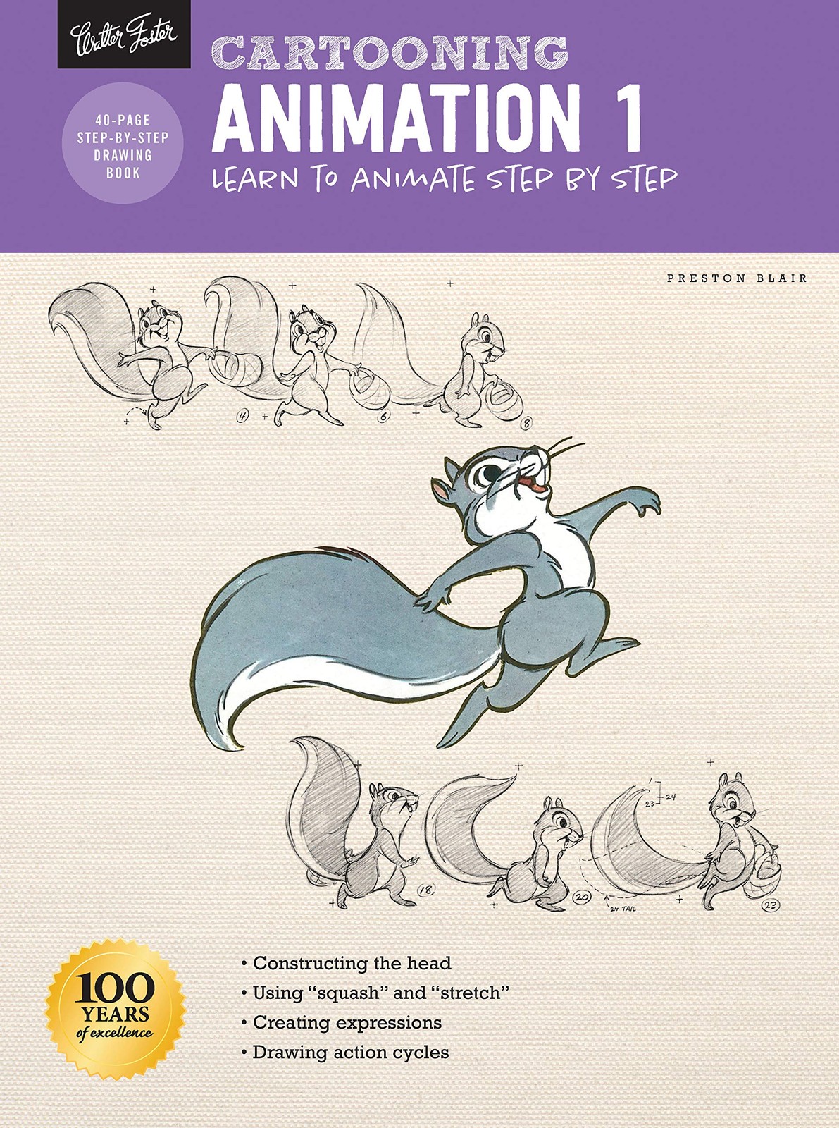 Cartooning: Animation 1 with Preston Blair: Learn to animate step by step…