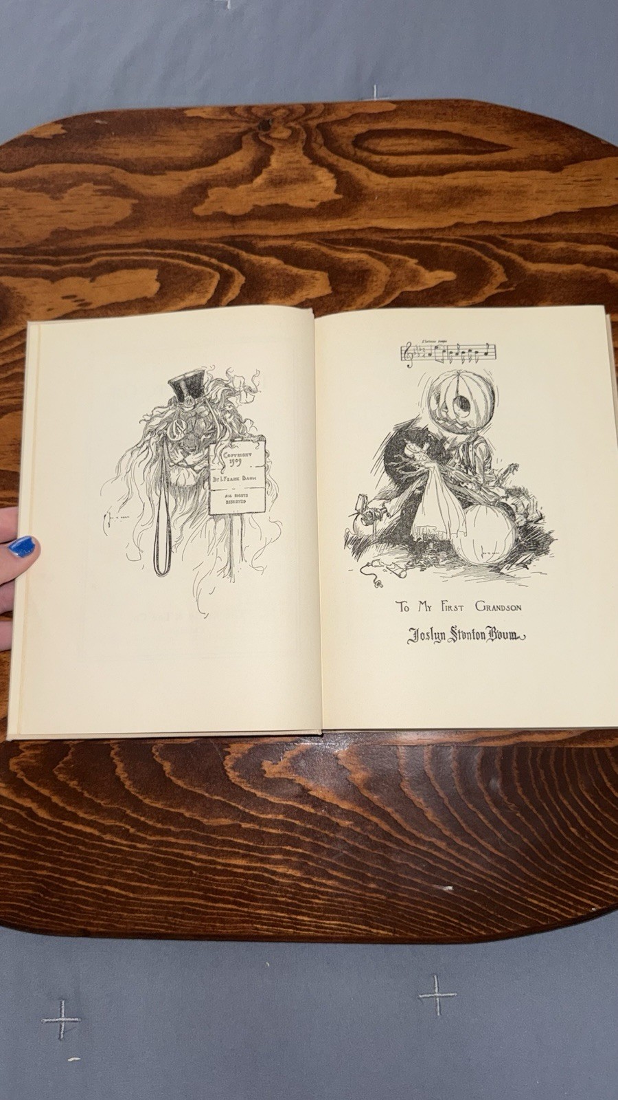 The Road to Oz Hardcover Illustrated by John R. Neill L. Frank Baum 1909