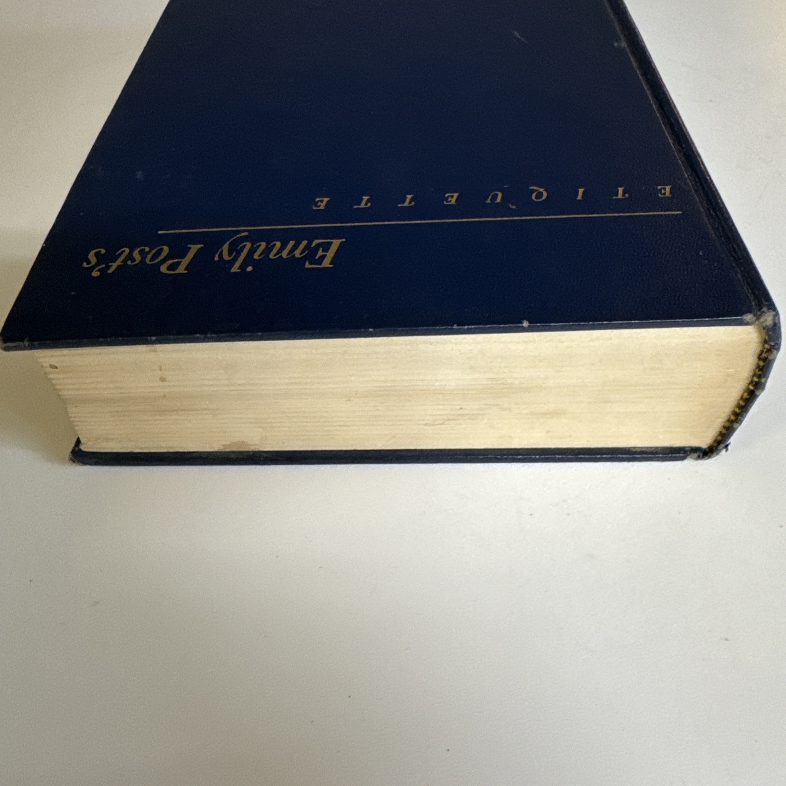 1969 Emily Post’s ETIQUETTE 12th ed. hardback book -732 pages -Weddings, parties