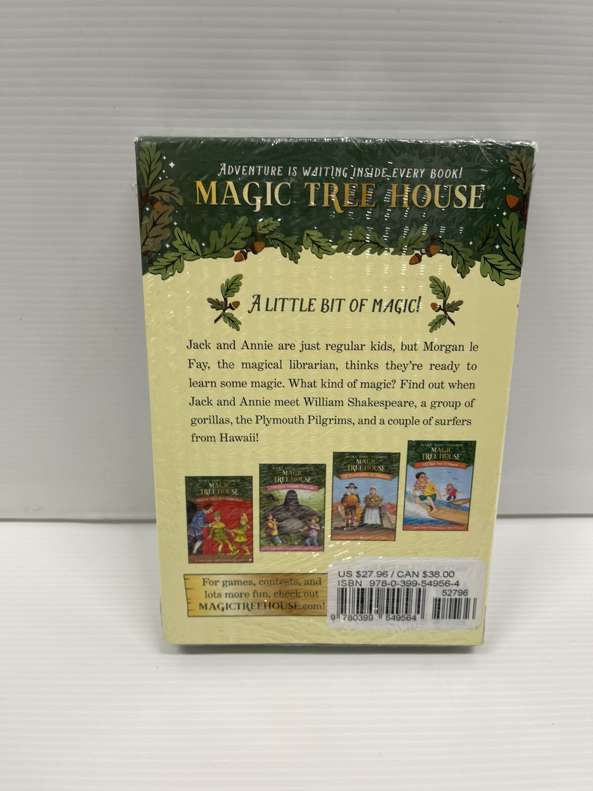 Magic Tree House (R) Ser.: Magic Tree House Books 25-28 Boxed Set by Mary…