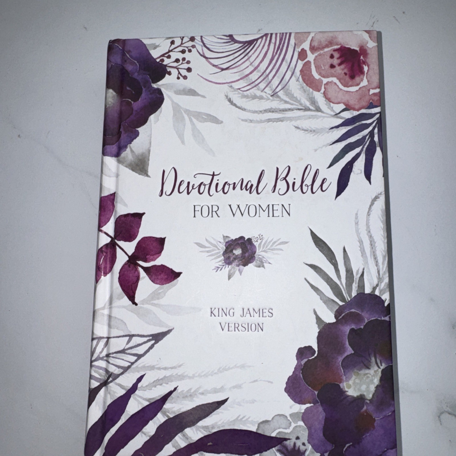 Devotional Bible for Women by Ellie Claire (2016, Hardcover)