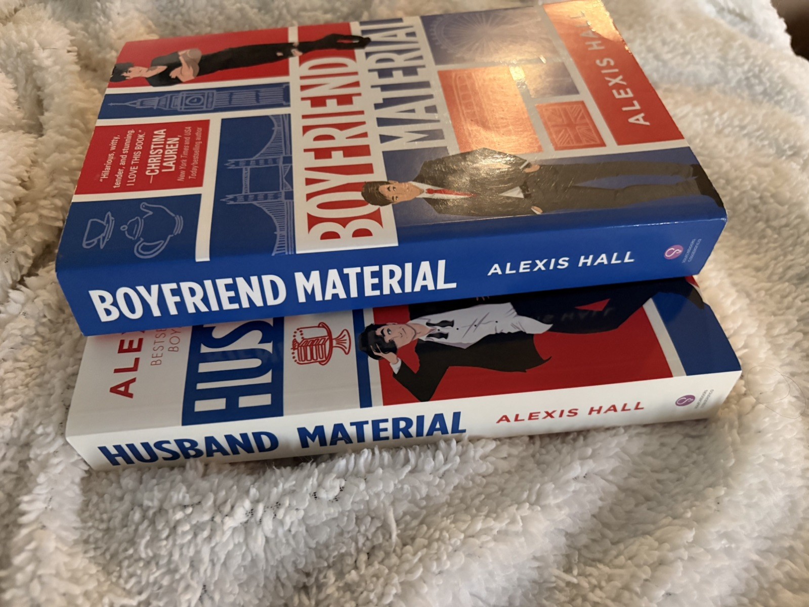 Boyfriend Husband Material paperback Alexis Hall Lot 2