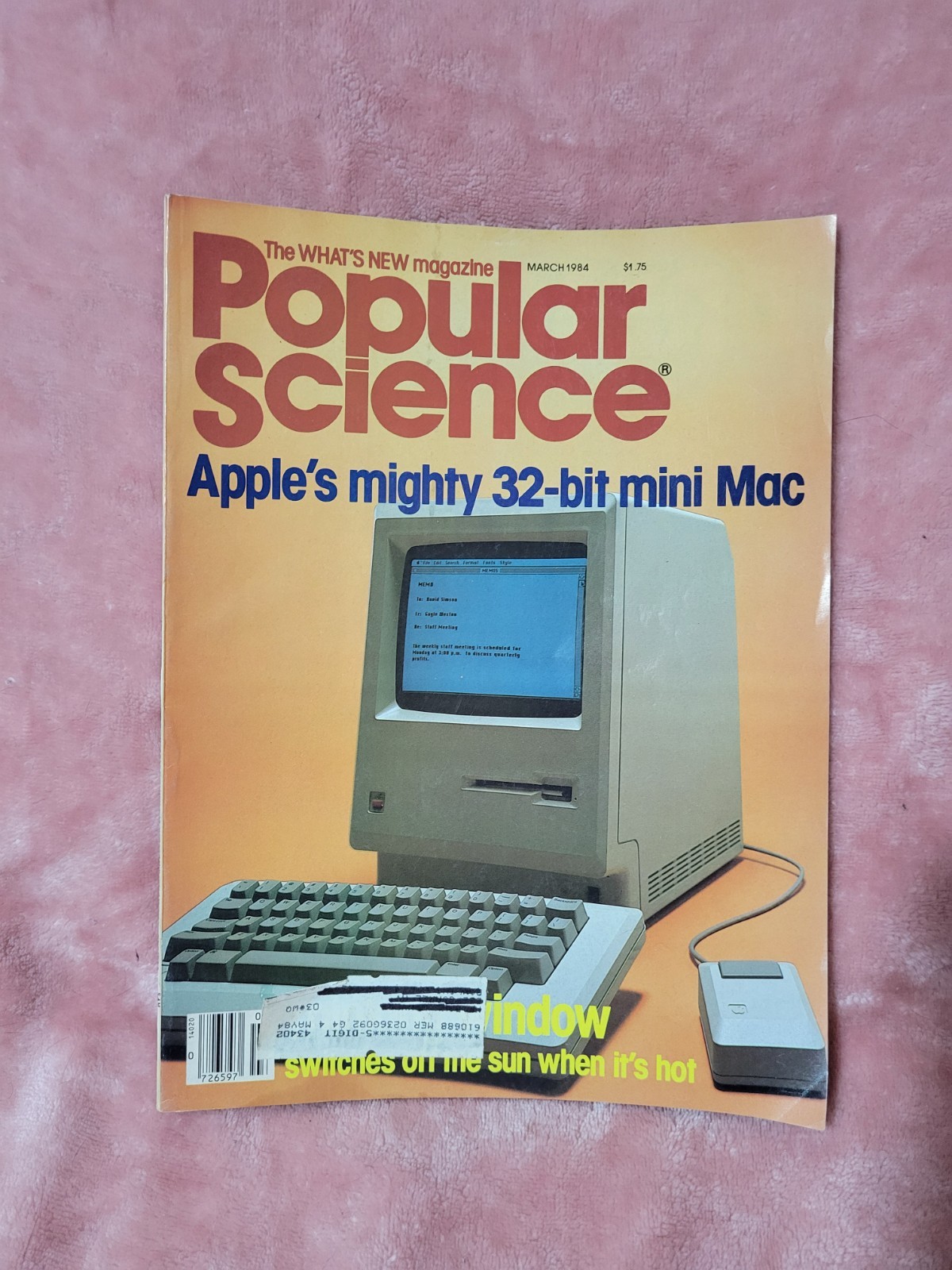 Popular Science Magazine March 1984 Apple’s 32-Bit Mini Mac, Steve Jobs