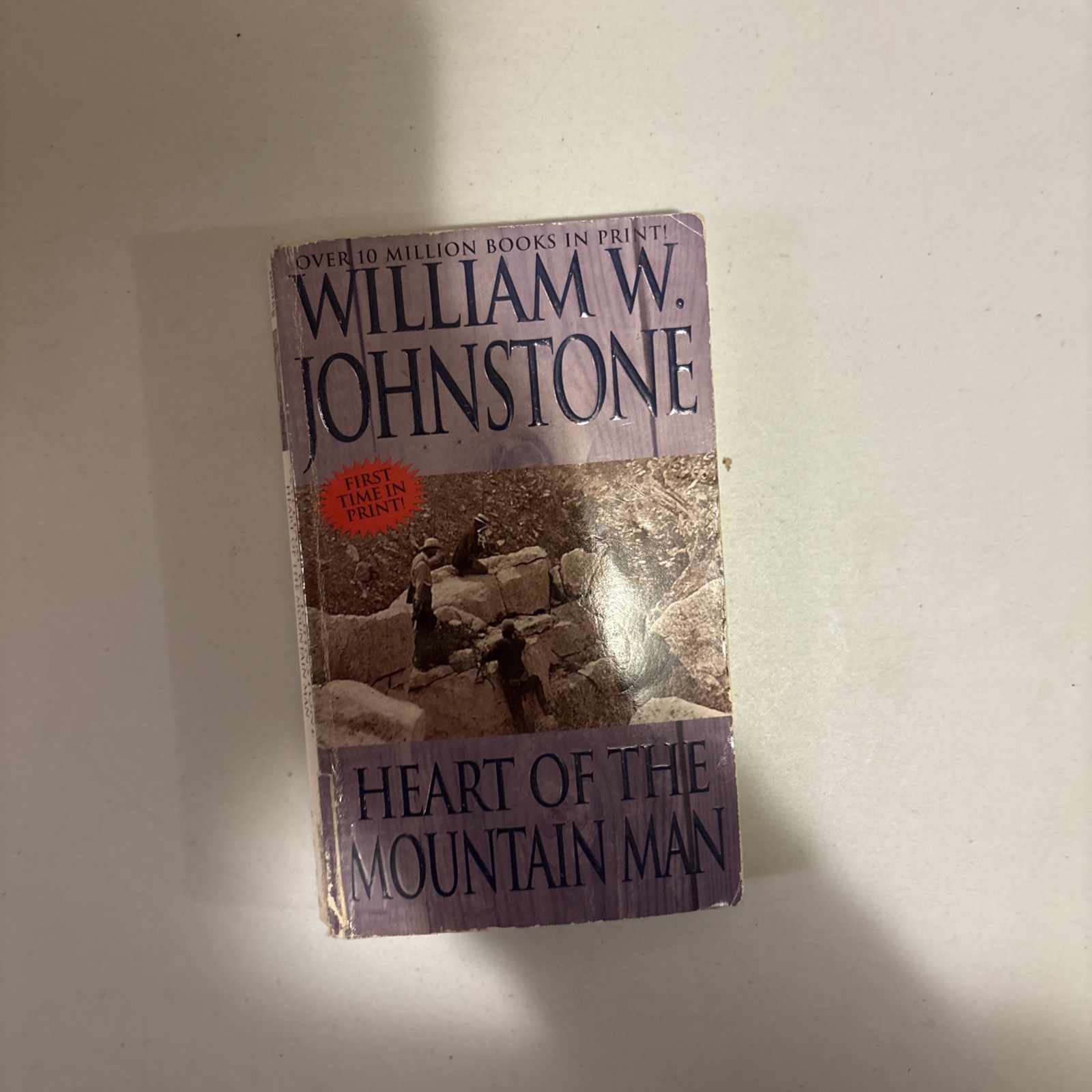 Lot of 8 William W. Johnstone Western Paperbacks – Ex‑Library – Action Series