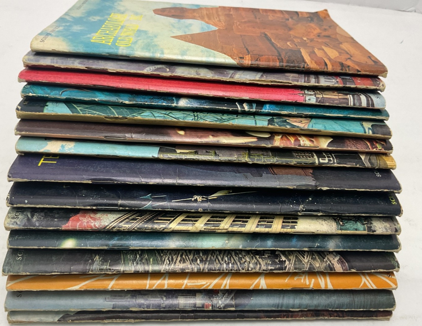 Science Service Science Program Booklet Lot Nelson Doubleday 1970s 15
