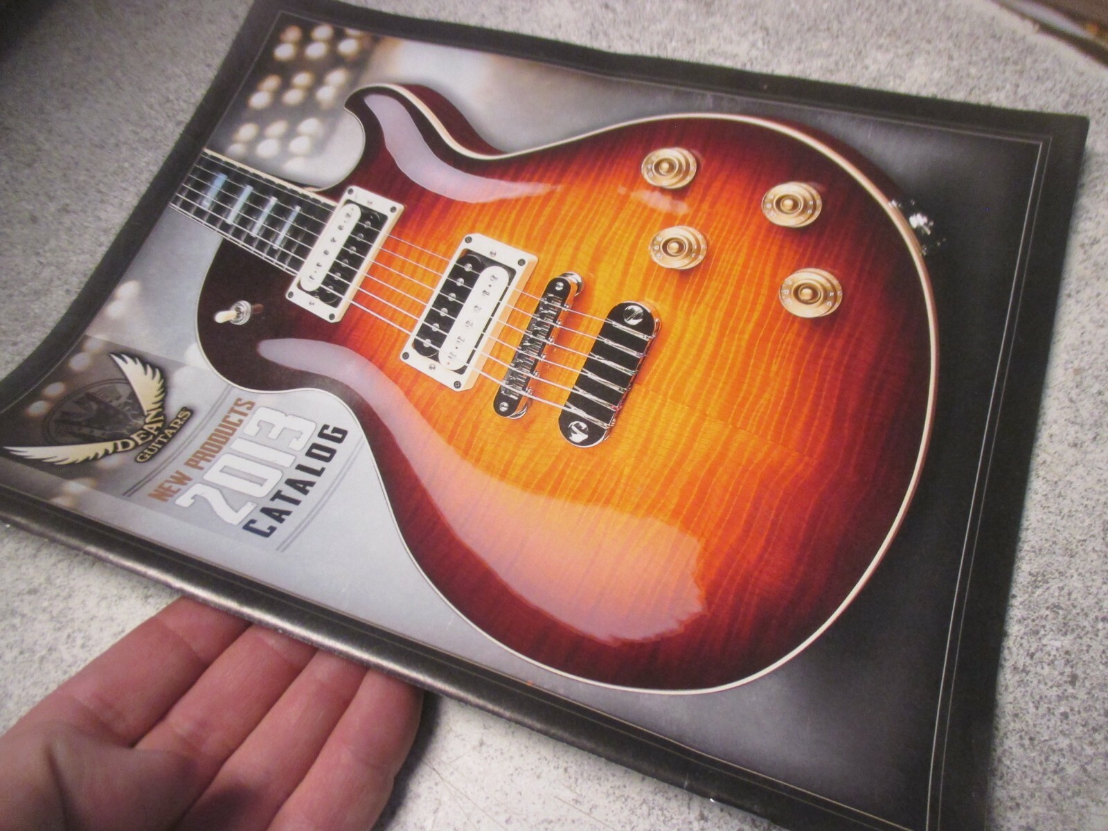 Dean Guitars ~ 2013 Product Catalog – 36 pages NOS electric guitars