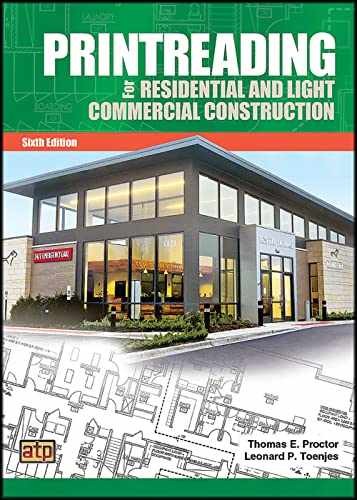 Printreading for Residential – Paperback, by Toenjes Leonard P. – Very Good z