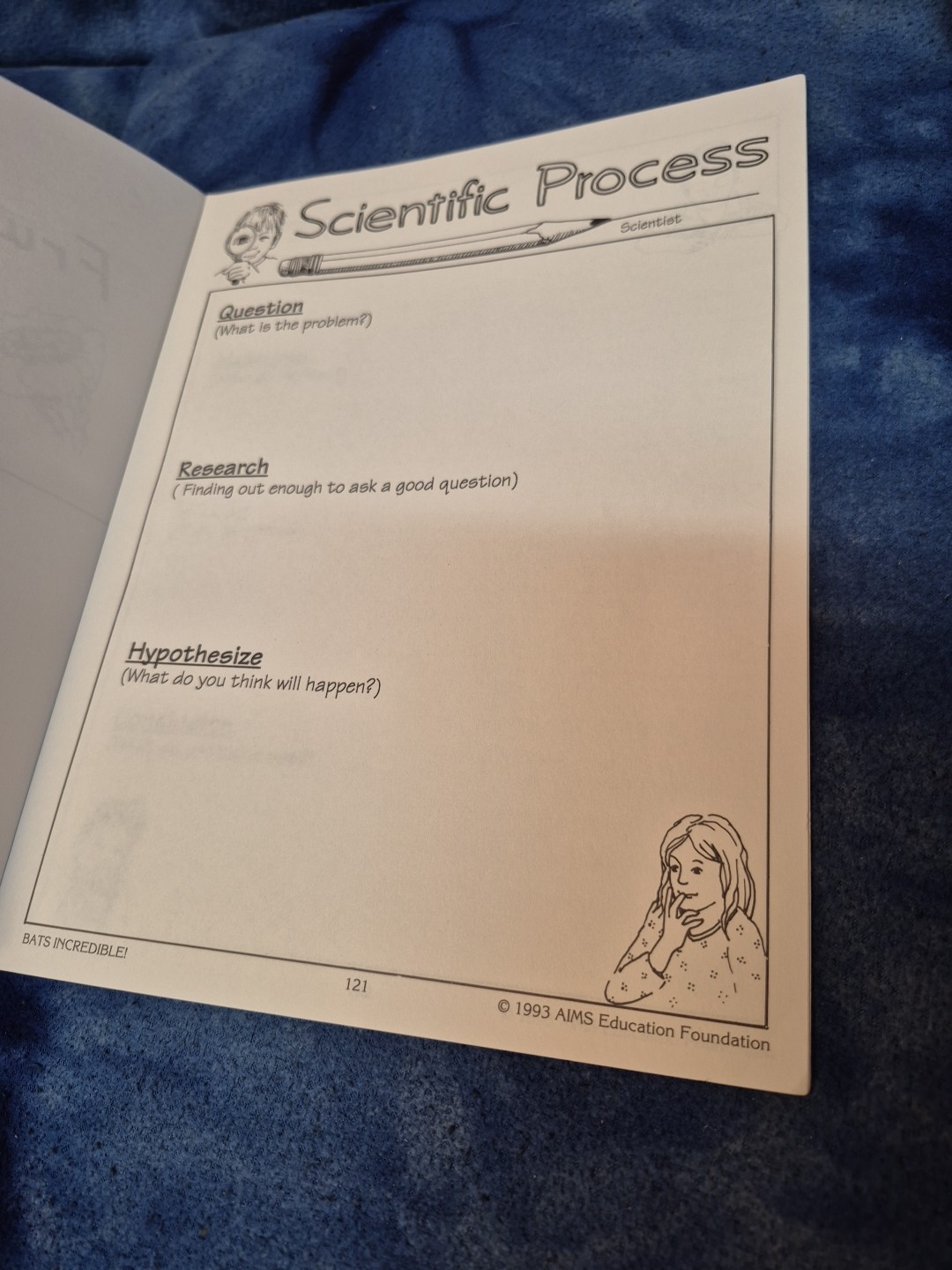 Bats Incredible! AIMS Activities Grades 2-4 Teacher Education Science Textbook