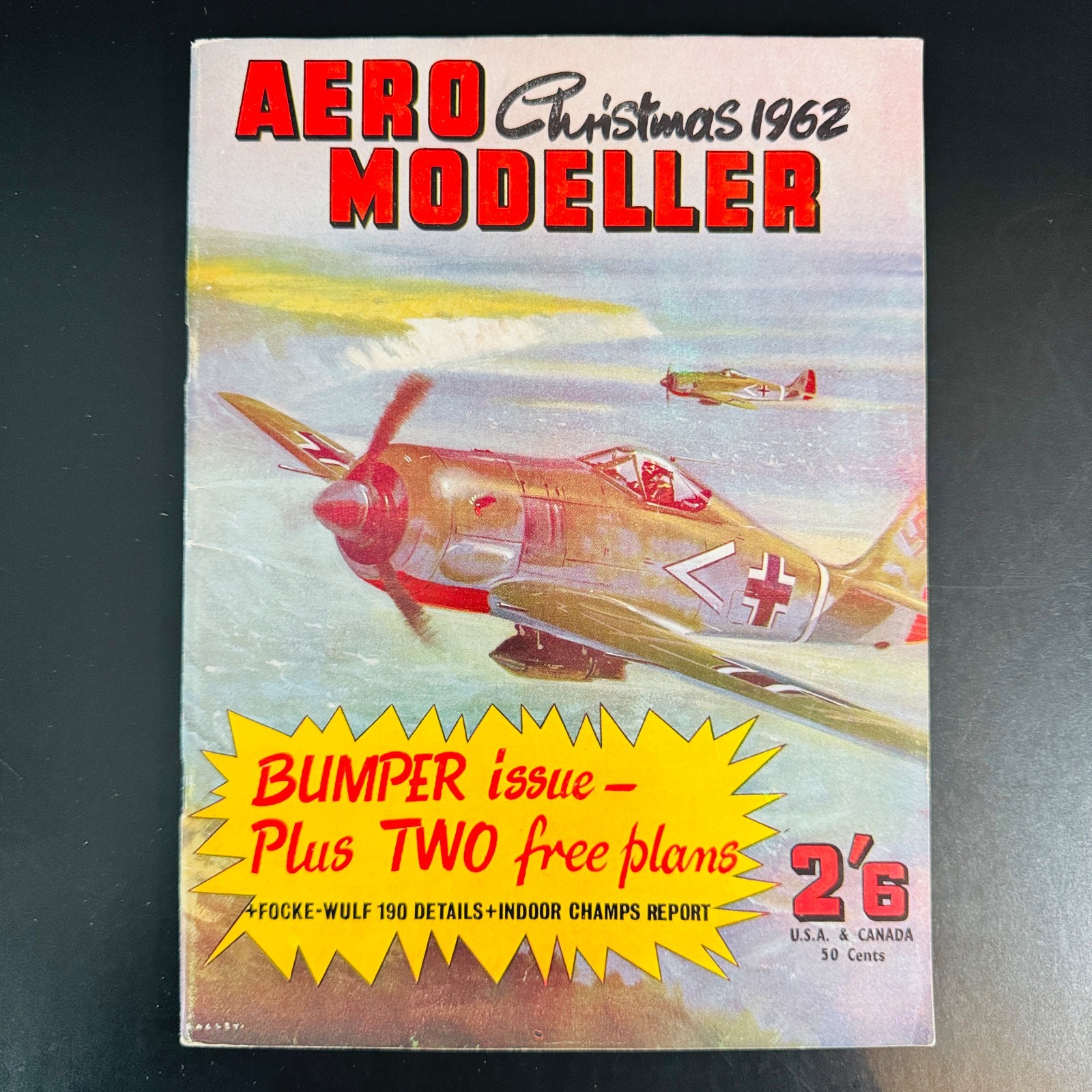 Aero Modeller Magazine – December 1962 – Includes 2 Pull-Out Building Plans EX