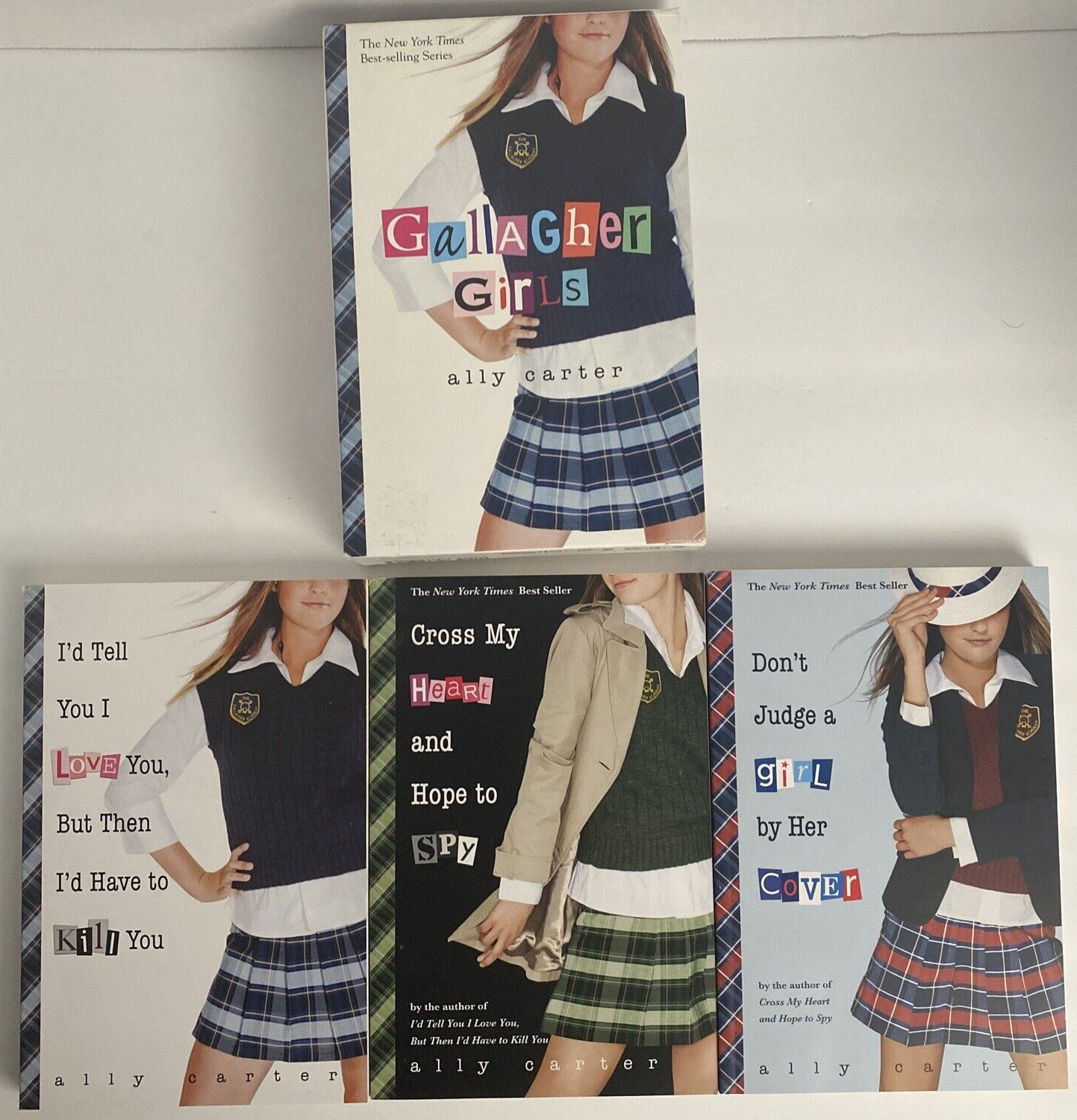 Disney Gallagher Girls 3-Book Boxed Set by Ally Carter 2010 Paperback