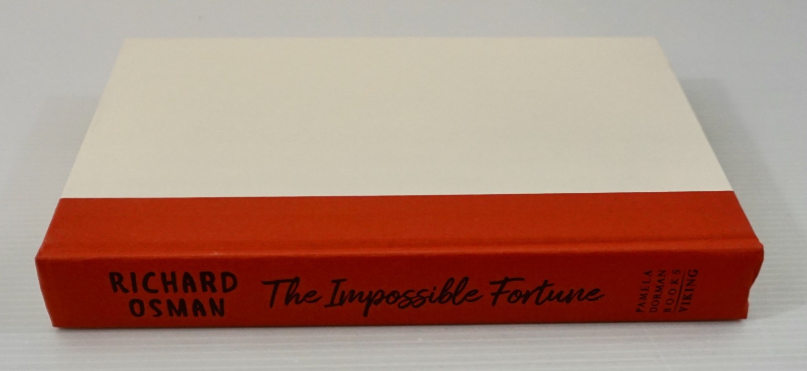 THE IMPOSSIBLE FORTUNE by Richard Osman SIGNED FIRST USA EDITION 2025 BRAND NEW