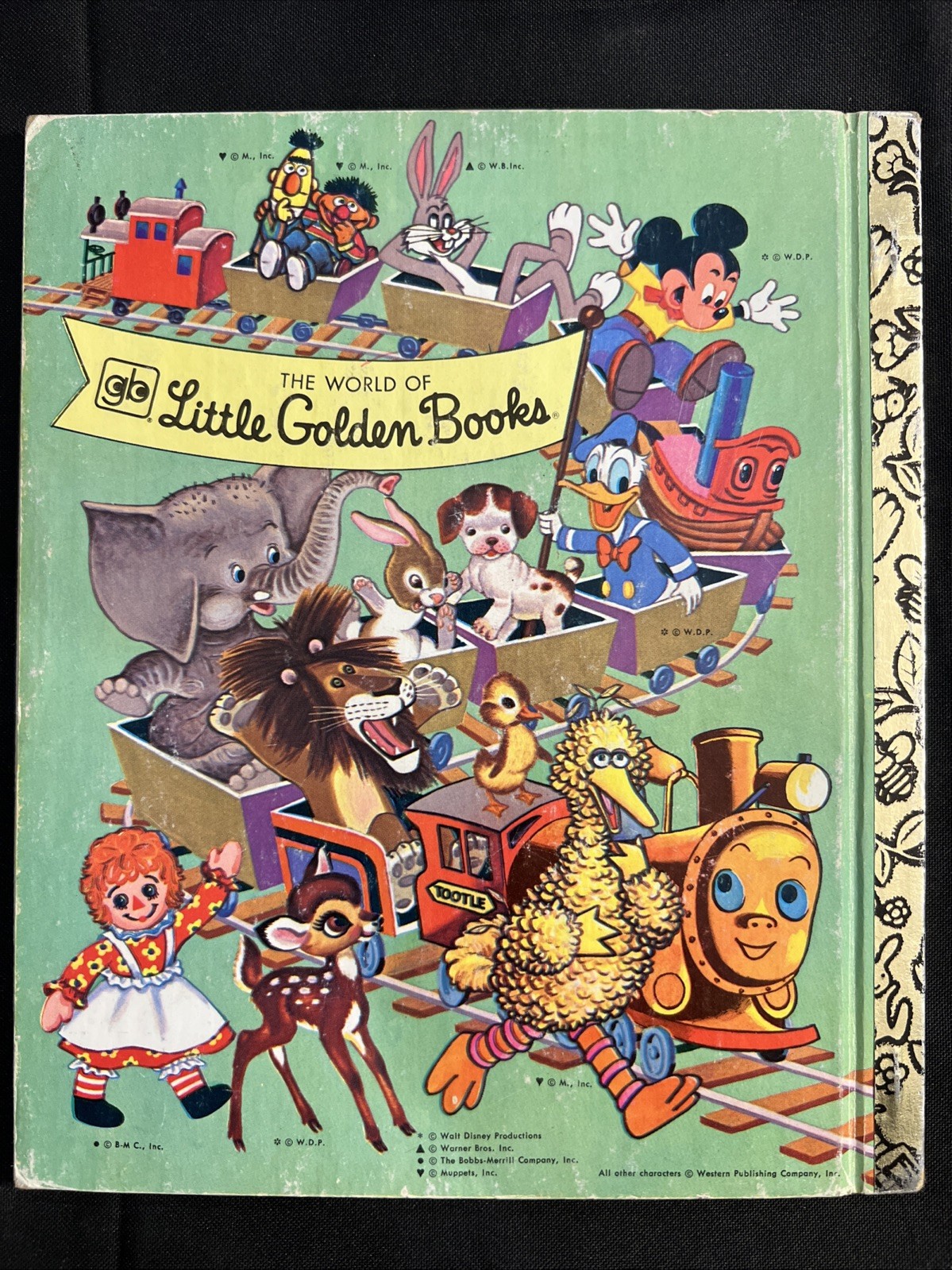 Vintage A Little Golden Book Disney’s Pinocchio 1978 .59 D100 #4385