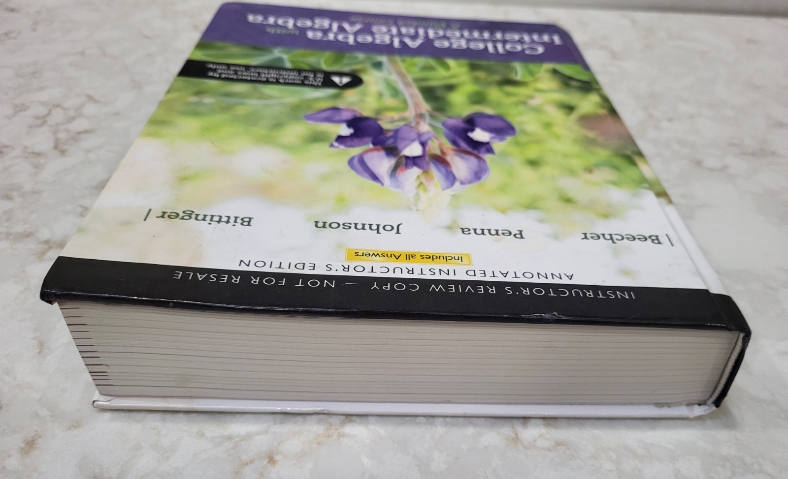 College Algebra with Intermediate Algebra A Blended Course INSTRUCTOR’S ED.
