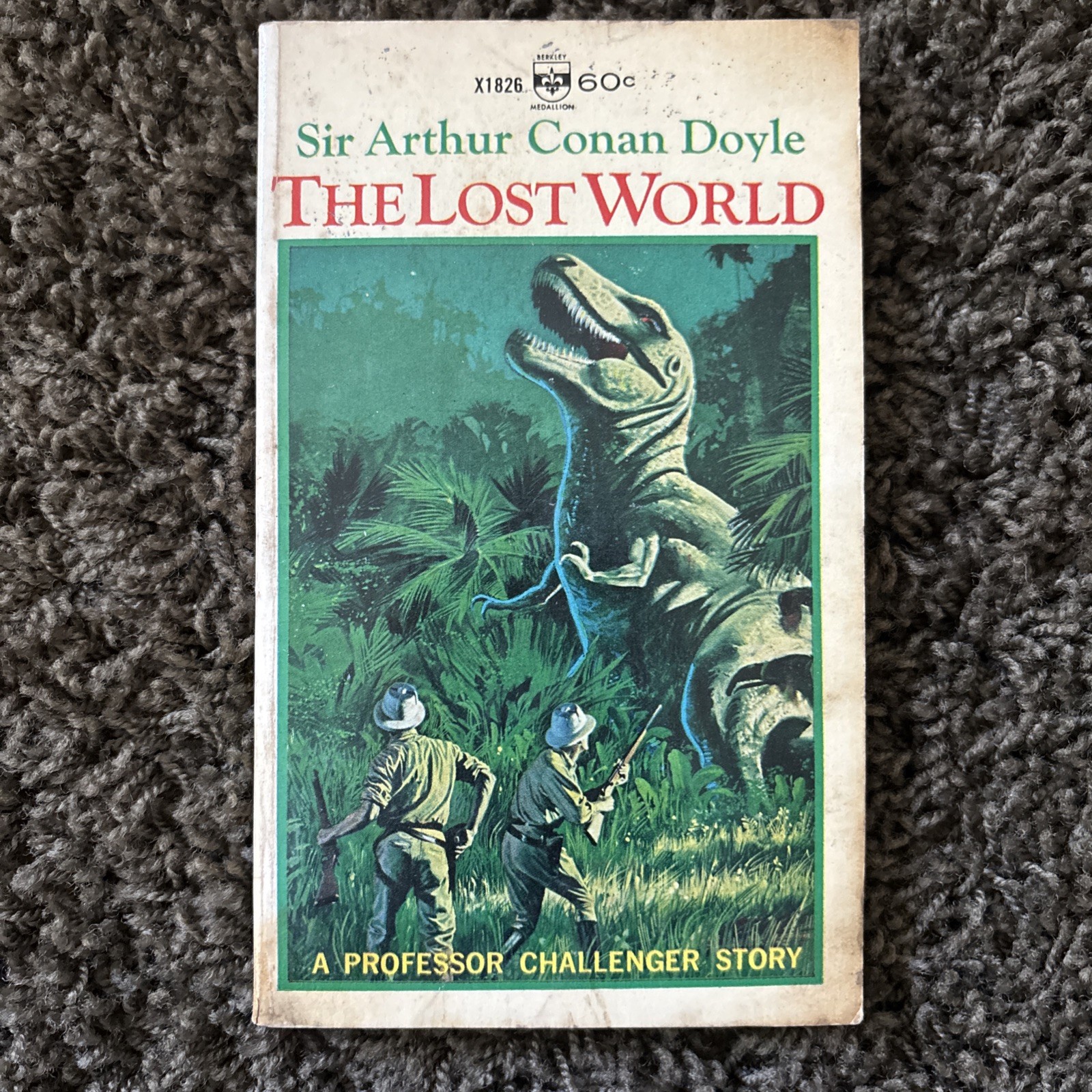 The Lost World – Sir Arthur Conan Doyle 1969 Berkley Medallion Edition