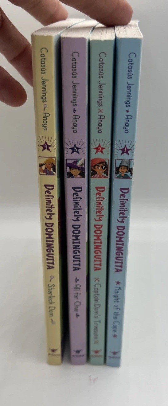 4 – DEFINITELY DOMINGUITA AWESOME ADVENTURES COLLECTION BOOK LOT