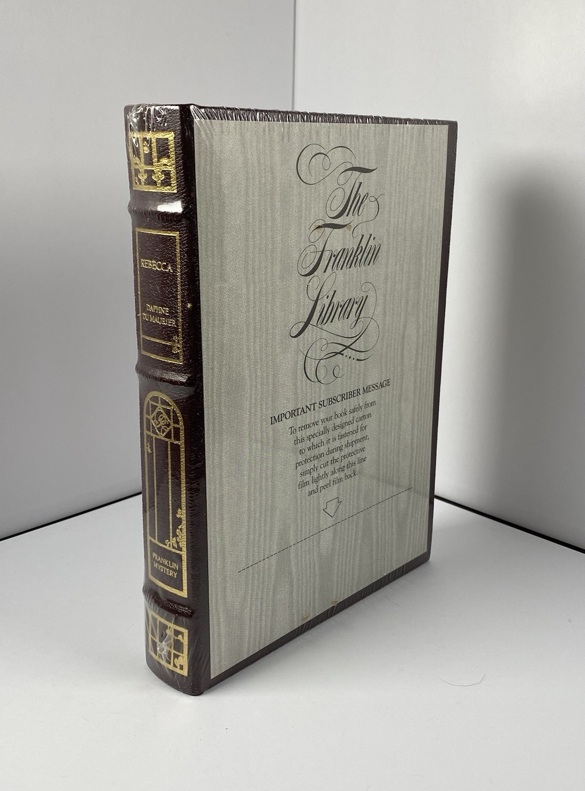 Franklin Library Rebecca by Daphne du Maurier Leather Ed. NEW Sealed