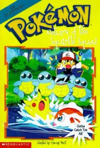 The Return of the Squirtle Squad (Pokemon Chapter Books) – Paperback – GOOD