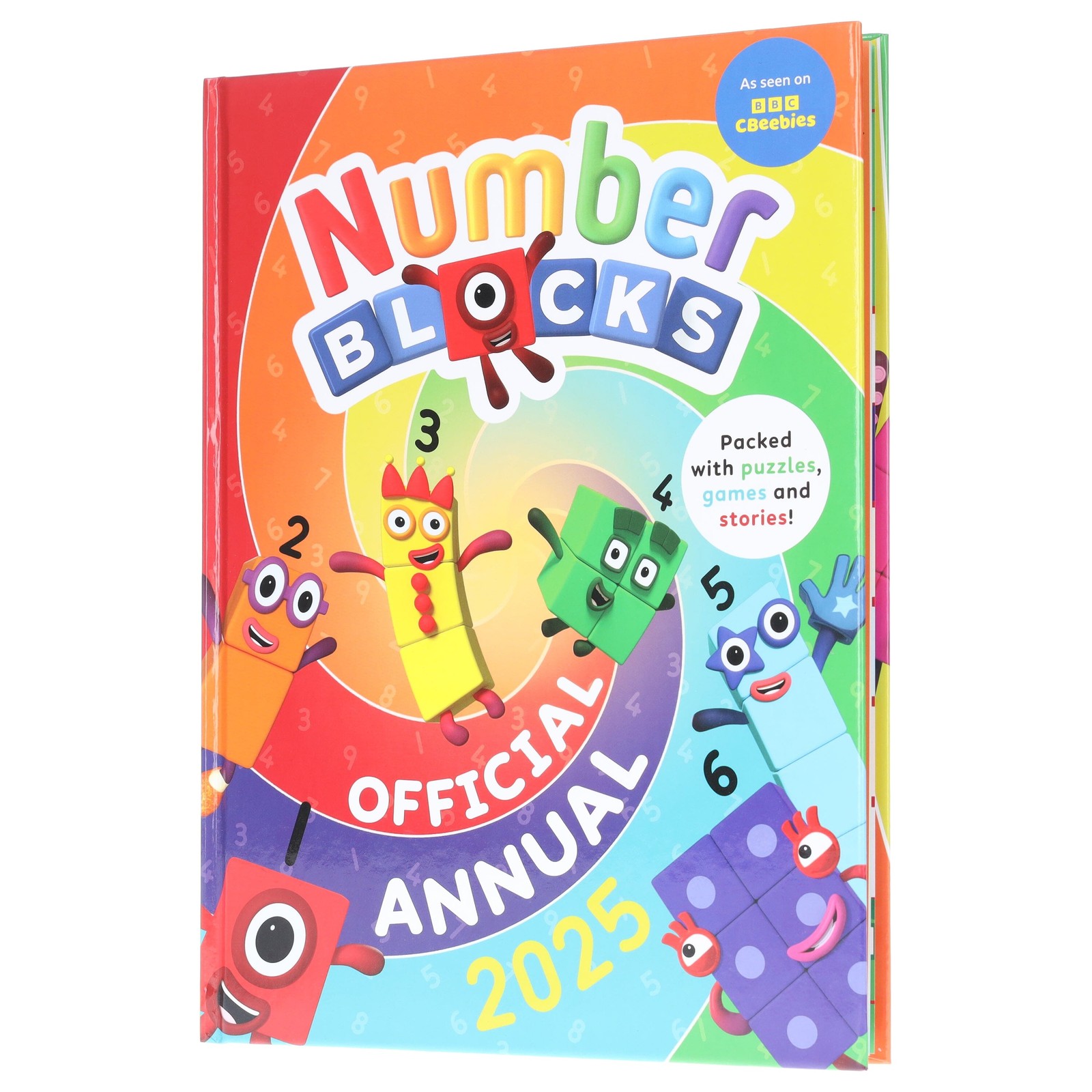 Numberblocks Annual 2025 by Sweet Cherry Publishing – Ages 3-5 – Hardback