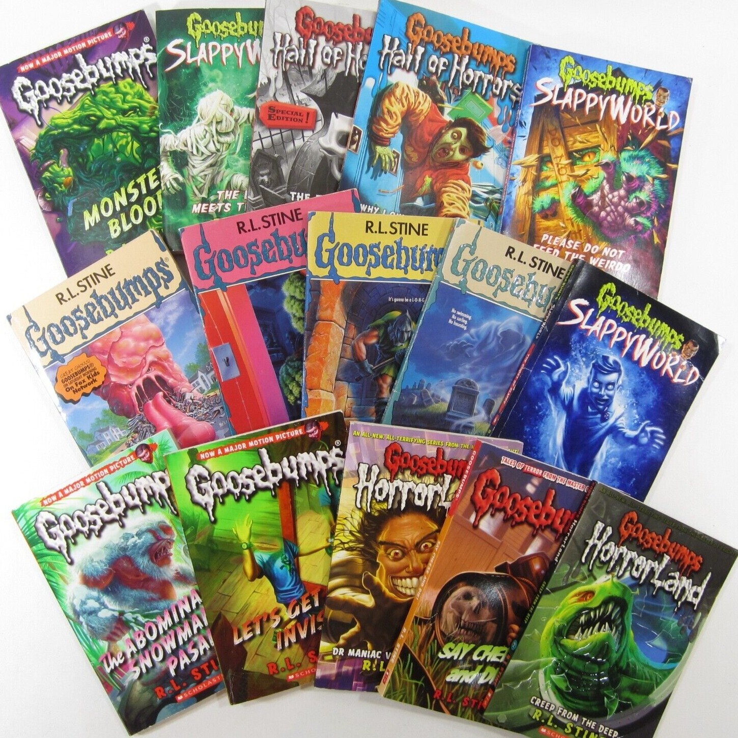 Goosebumps by R.L. Stine – Bundle & Save – Various Years/Editions/Slappy World