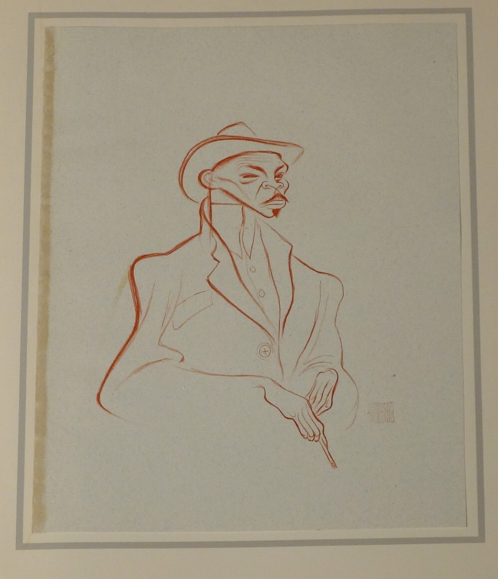 Harlem by Al Hirschfeld 1941 Hyperion limited editions 24 lithographs in folio