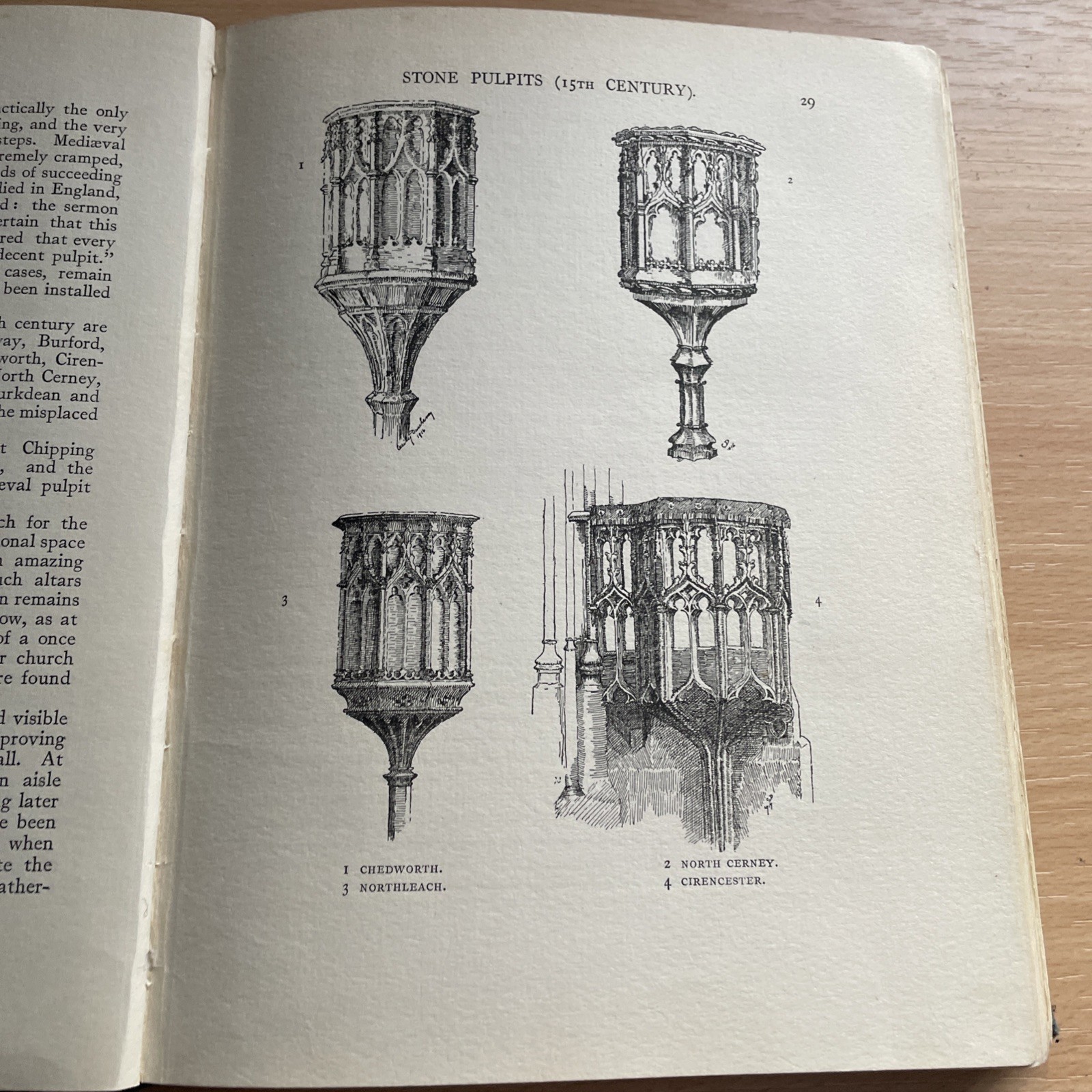 Ancient Cotswold Churches – Ulric Daubeny Hardback 1921 Signed & Numbered Ex Lib