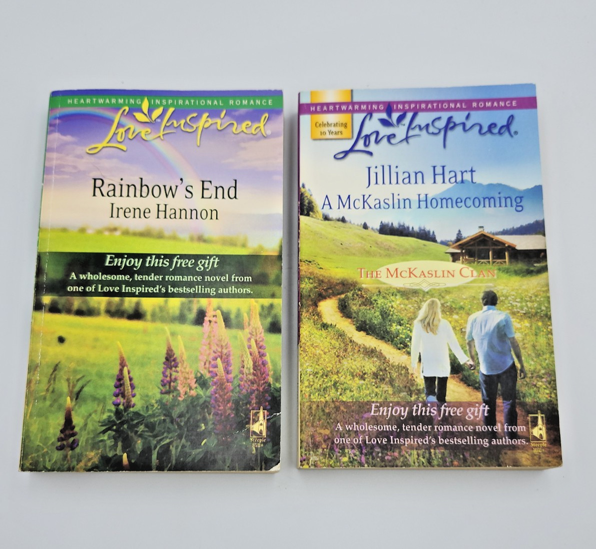 Lot of 5 Love Inspired Inspirational And 1 Heartsong Romance Fiction Books PB