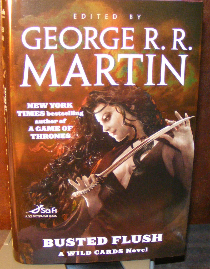 SIGNED – Busted Flush Signed by George R. Martin & Miller (2008) HC.DJ.1st.