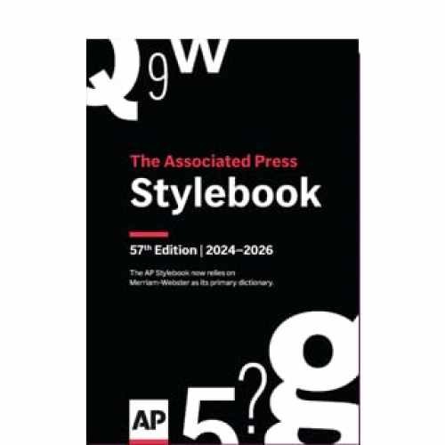 AP Stylebook, 57th Edition – Spiral-bound, by Associated Press – Very Good