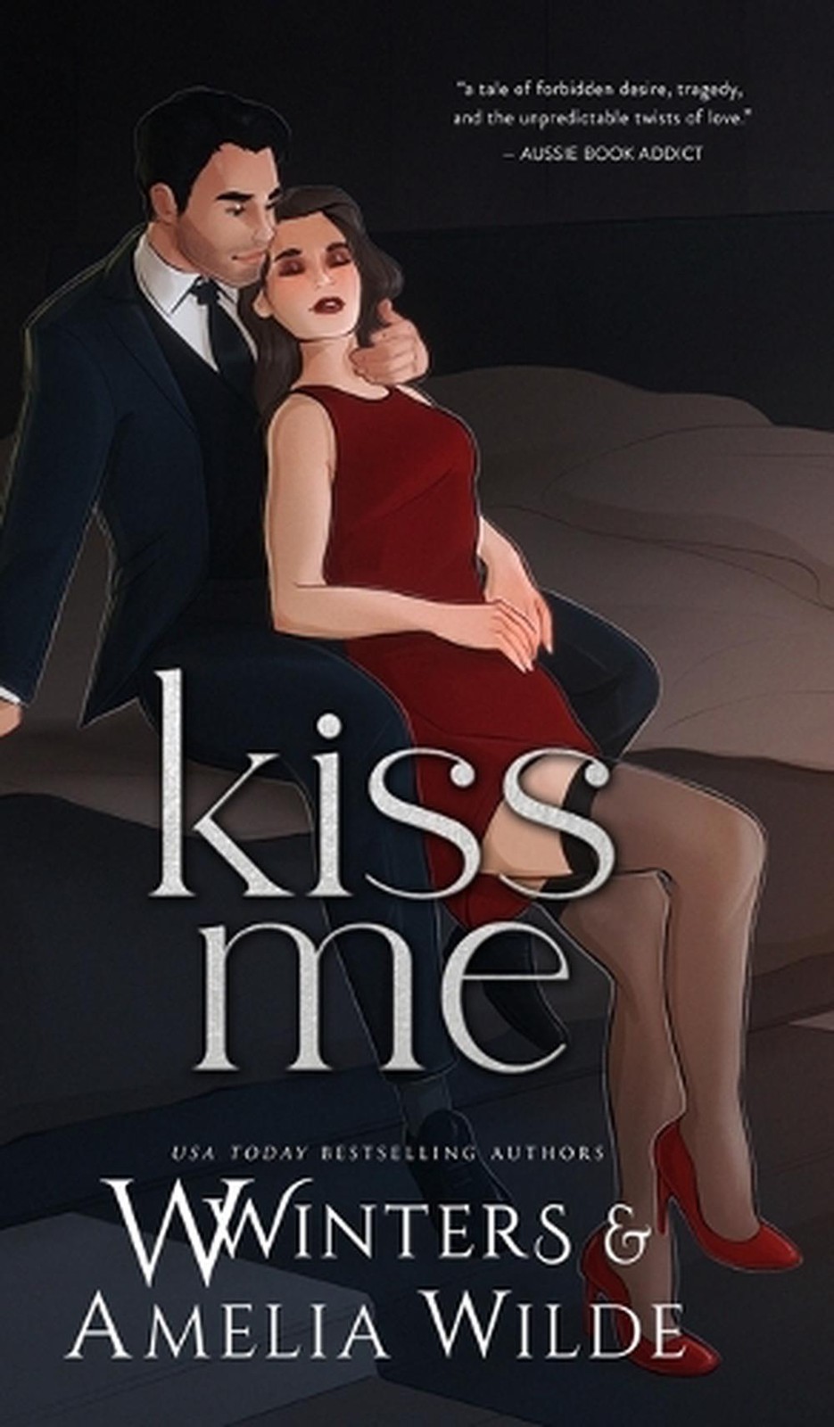 Kiss Me: Artist Rendition by W. Winters Hardcover Book