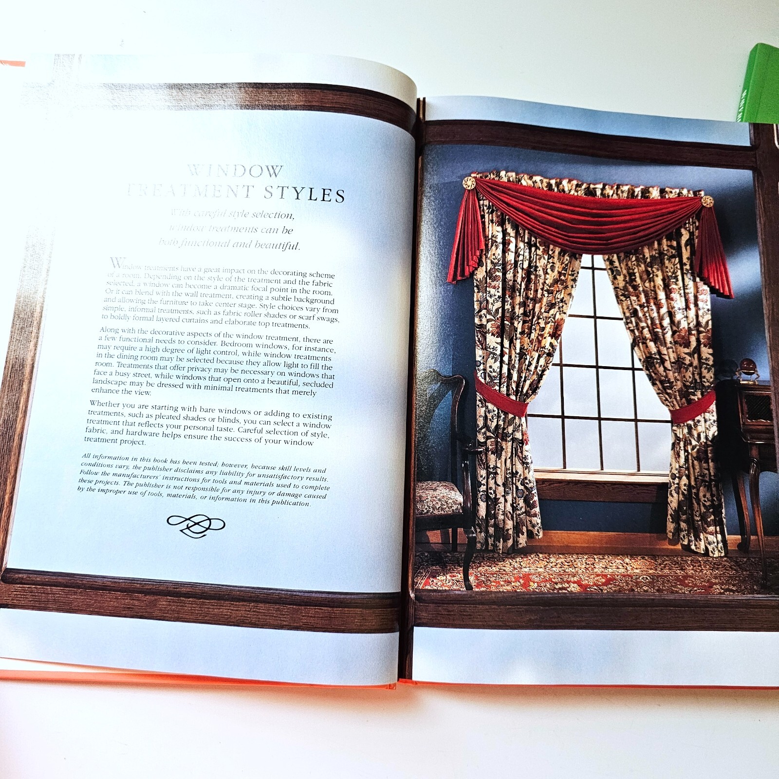 Window Treatment Books Set Decorating Drapes Shades Blinds DIY Home Décor Set