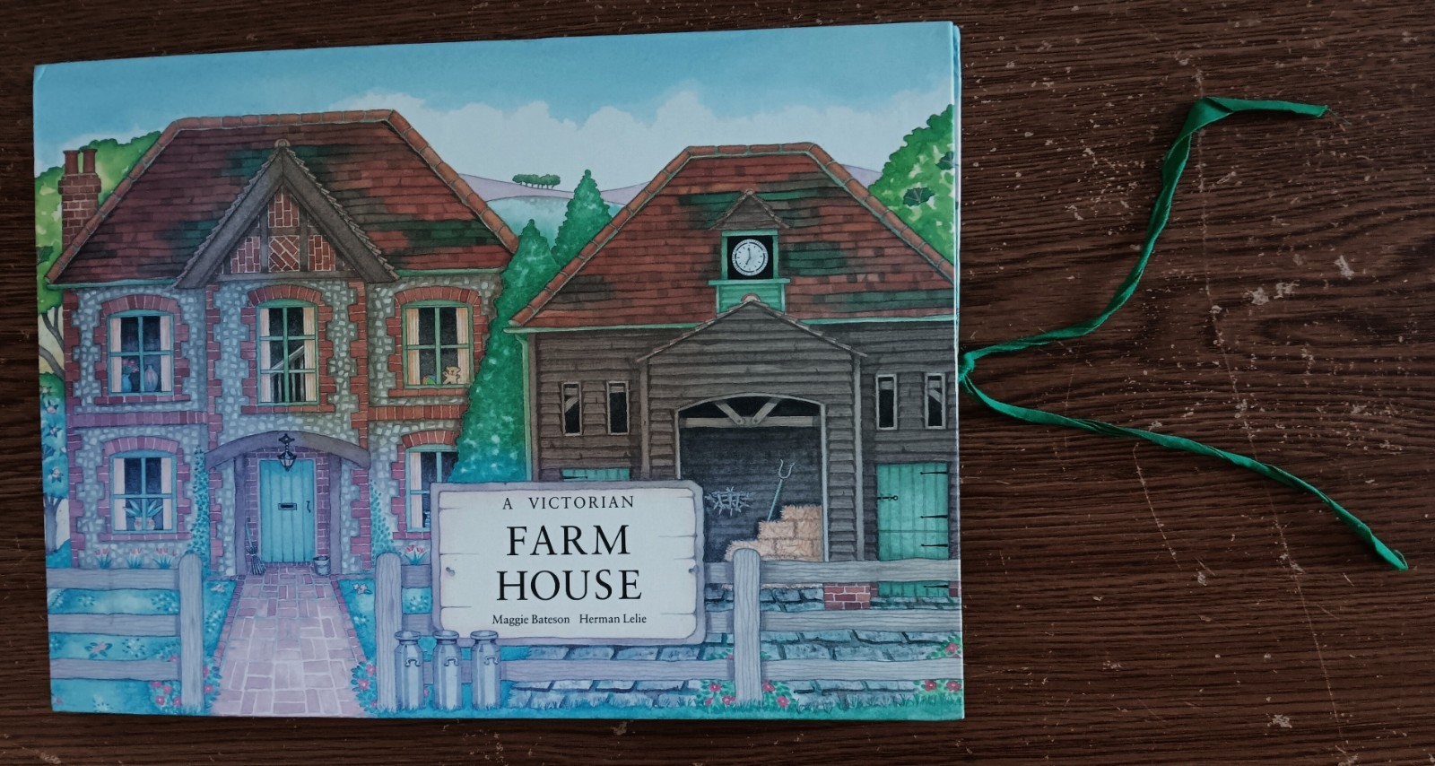Victorian Farm House Pop Up Paper Doll Book, 1993, Hardcover 1st/1st Edition