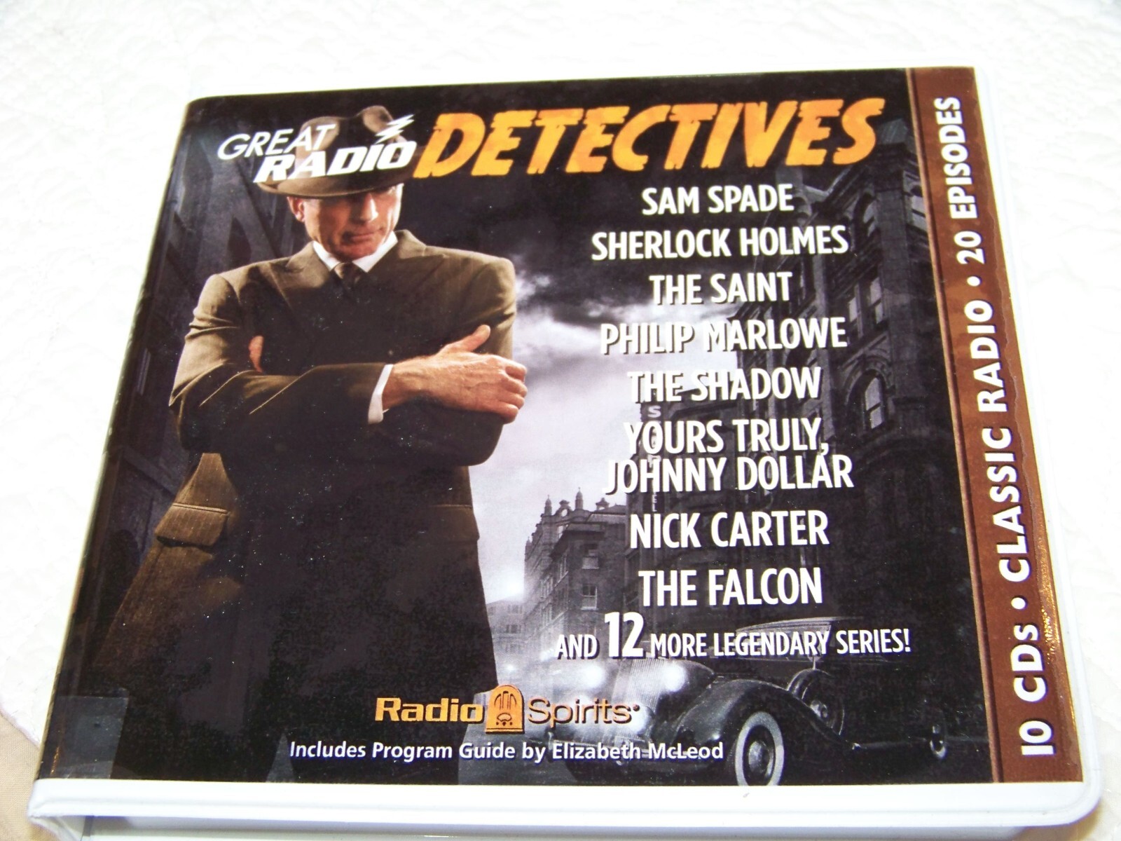 Great Radio Detectives – Radio Spirits – 10CDs – 20 Episodes