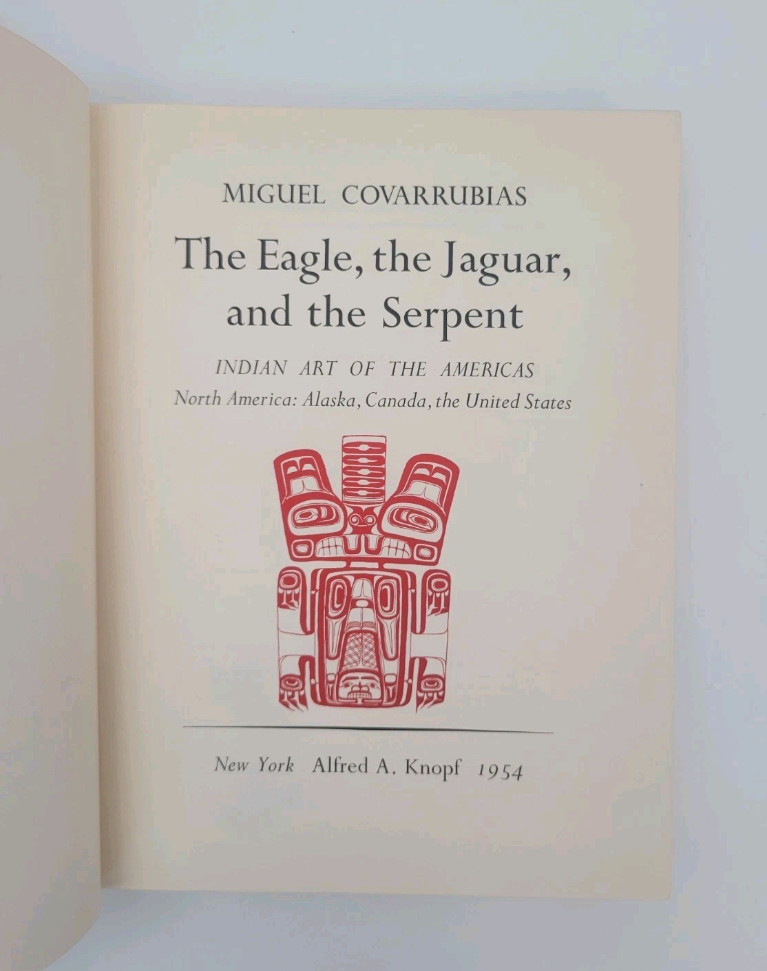 The Eagle, The Jaguar, and the Serpent 1954 First Edition HC Miguel Covarrubias