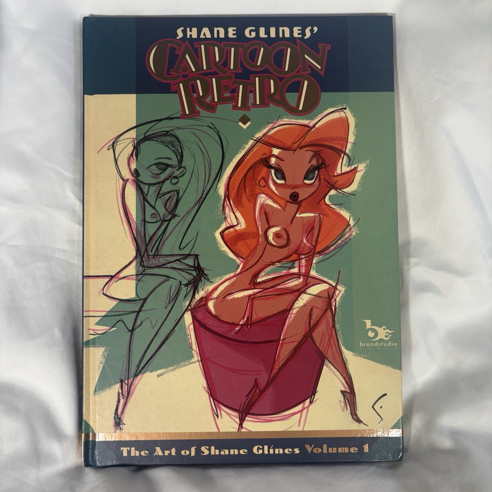 Cartoon Retro The Art of Shane Glines Volume 1 Brand Studio Press RARE Excellent