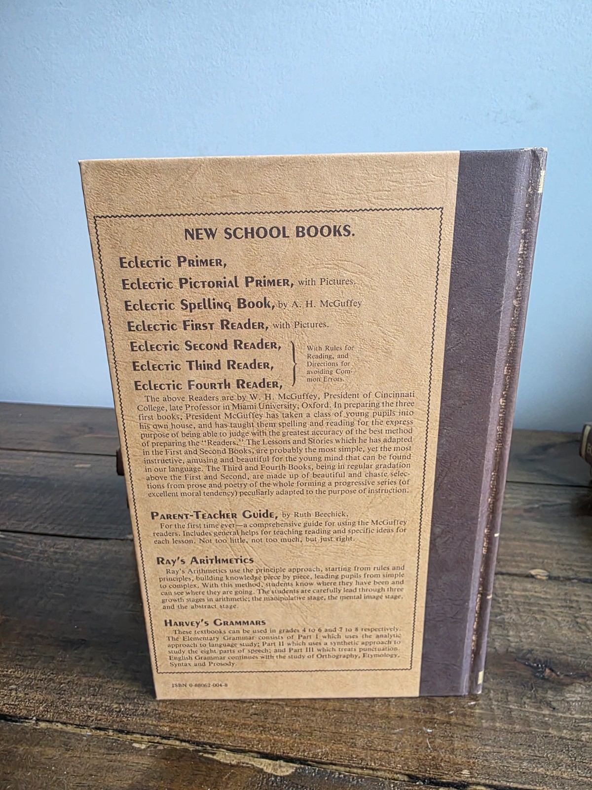 McGuffey’s Eclectic Reader Series 1982 Reprint Set of 7 Volumes Hardcovers Good