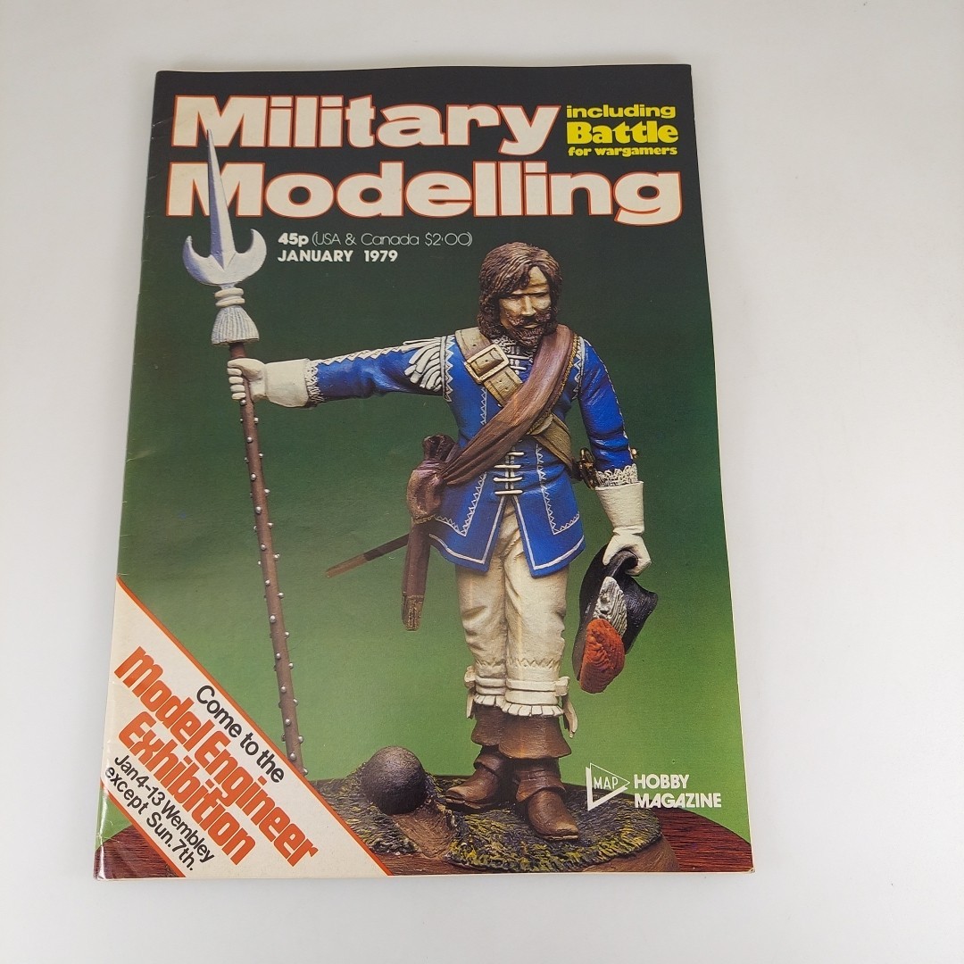 Military Modelling Magazine Jan 1979 Protect A Panzer, Games Day, Fort Henry