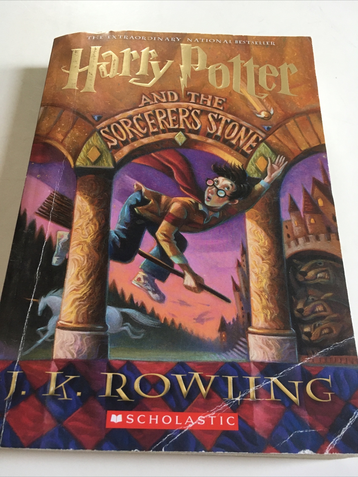 HARRY POTTER and the Sorcerer’s Stone – Paperback By Rowling, J.K. – GOOD+