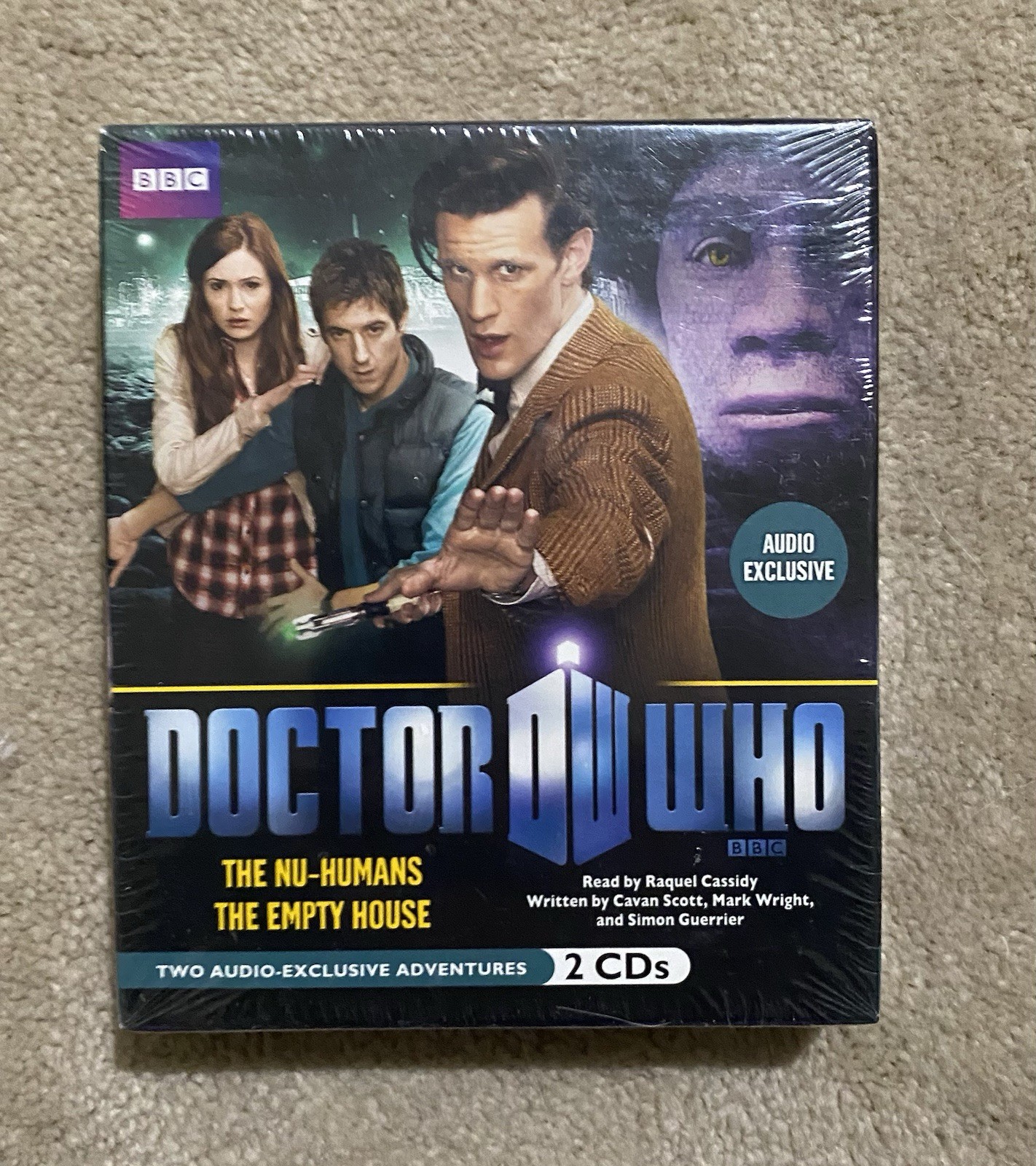 BBC AUDIOGO DOCTOR WHO 11th Doctor THE NU-HUMANS & THE EMPTY HOUSE Brand NEW!
