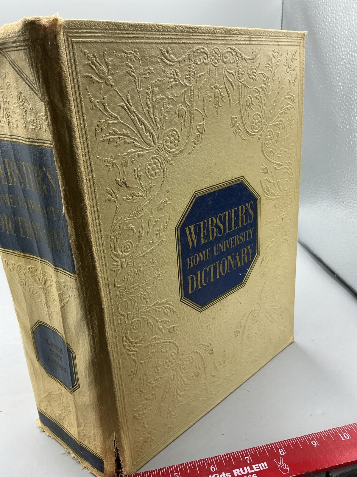 Webster’s Home University Dictionary By Books Inc. 1963 Hardcover Book