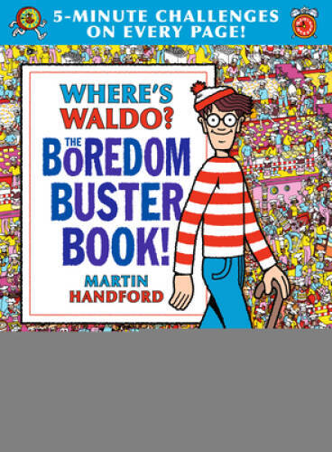Where’s Waldo? The Boredom Buster Book: 5-Minute Challenges – VERY GOOD