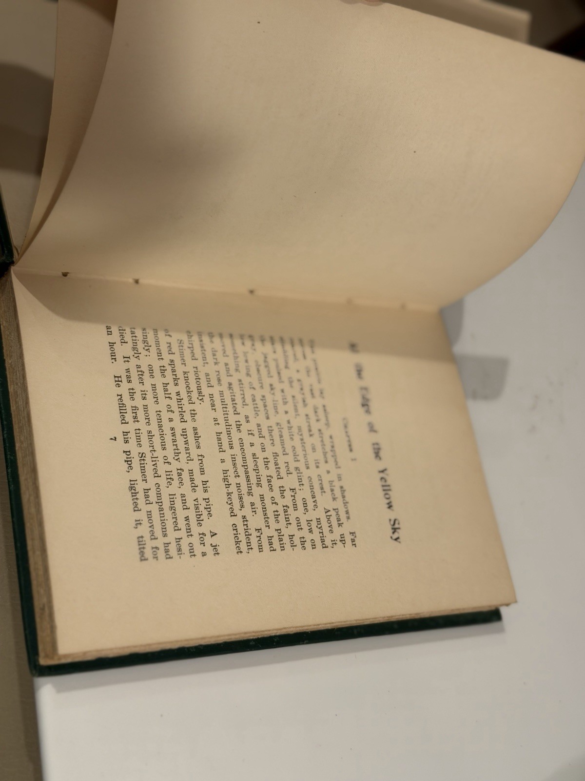 At the Edge of the Yellow Sky 1905 Guy Arthur Jamieson Signed 1st Ed Western