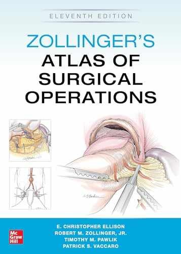 Zollinger’s Atlas of Surgical – Hardcover, by Zollinger Robert M.; – Very Good