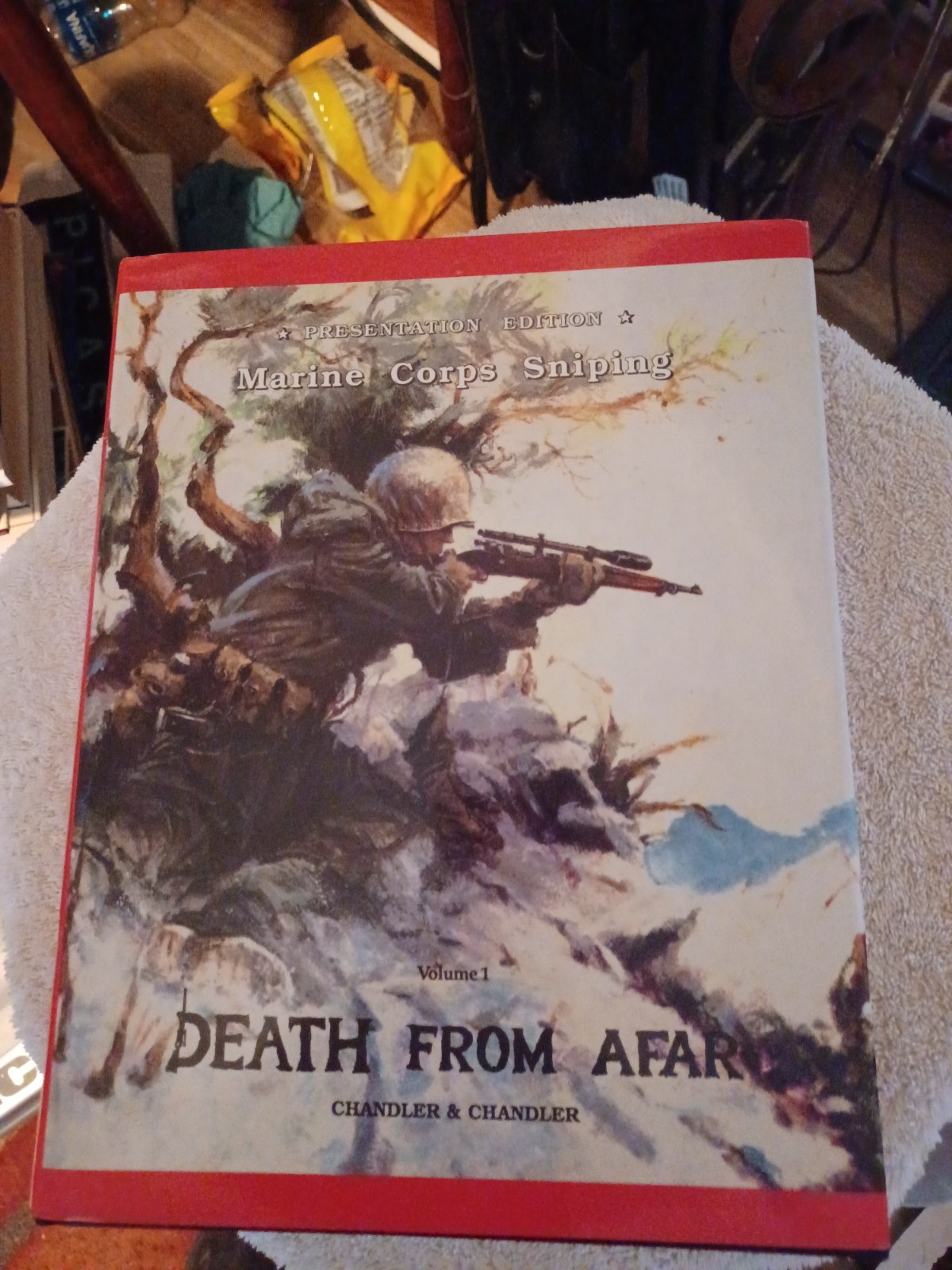 DEATH FROM AFAR MARINE CORPS SNIPING Vol. 1 Presentation Ed. 1047 of 1500 Copies