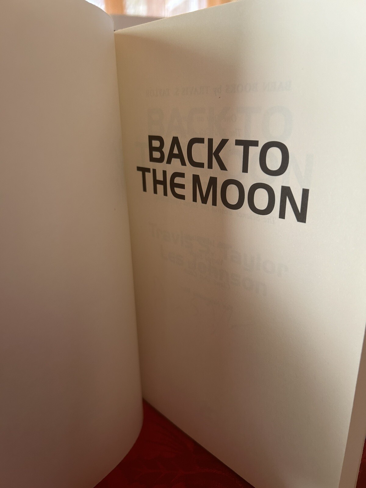MASSIVE Moonshot : PRES Kennedy Great Space Race Brinkley LOT 2 BACK MOON SIGNED