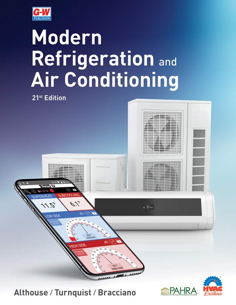 MODERN REFRIGERATION AND AIR CONDITIONING BY Gloria M. Bracciano HARDCOVER