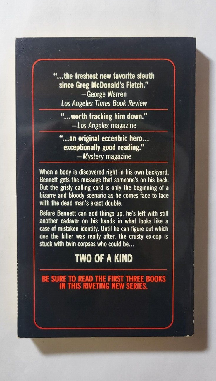 Double Trouble by Elliot Lewis Bennett #4 1981 Pinnacle Paperback